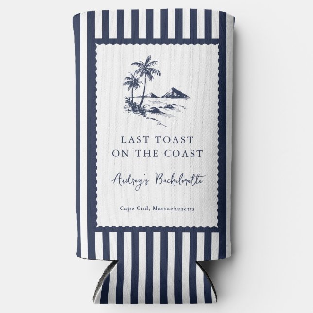 Junggesellinnen-Abschied am Meer Selters Dosenkühler (Vorderseite)