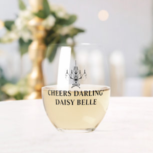 Junggesellinnen-Abschied Bride & Co. Weinglas Ohne Stiel