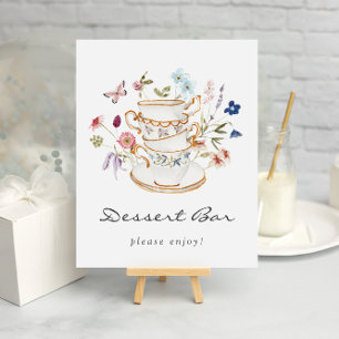 Junggesellinnen-Abschied-Dessertbar-Plakat Poster