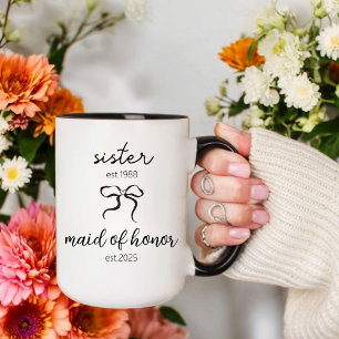 Junggesellinnen-Abschied Geschenk Vorschlag Schwes Tasse