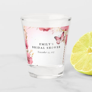 Junggesellinnen-Abschied He Gibt Mir Schmetterling Schnapsglas