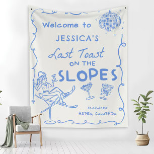 Junggesellinnen-Abschied Letzter Toast an den Häng Wandteppich