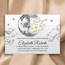 Junggesellinnen-Abschied Liebe dich bis zum Mond &
