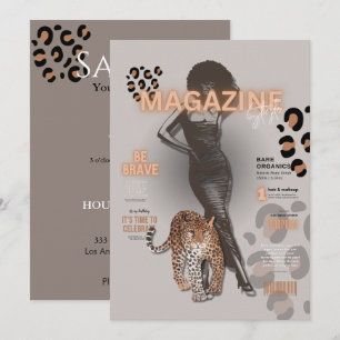 Junggesellinnen-Abschied Party Mode Diva-Magazin  Einladung