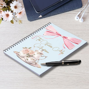 Junggesellinnen-Abschied Regency-Teeparty Elegante Notizblock