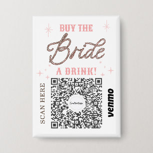 Junggesellinnen-Abschied Venmo QR-Code Kauf der Br Button