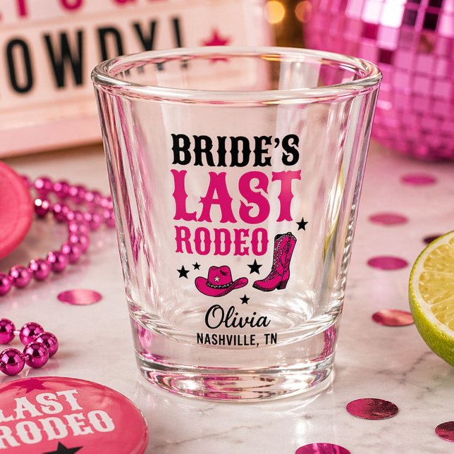 Junggesellinnen-Abschied Western Bachelorette Gesc Schnapsglas (Von Creator hochgeladen)