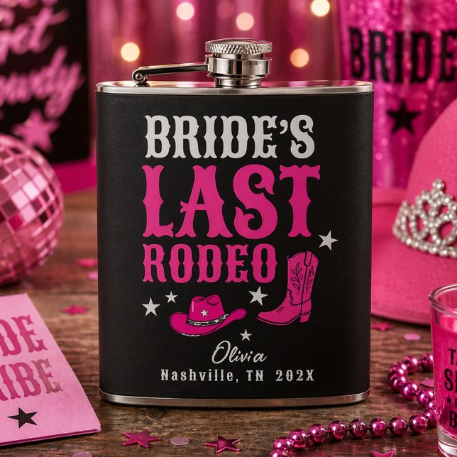 Junggesellinnen-Abschied Western Bachelorette Part Flachmann (Von Creator hochgeladen)