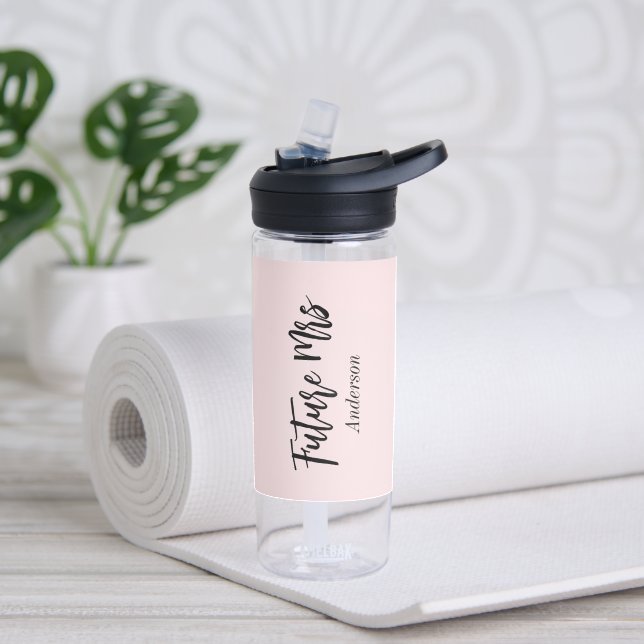 Junggesellinnen-Abschied Zukunft Frau Rosa  Trinkflasche (Yoga)