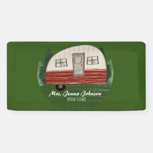 Junggesellinnen-Abschiedscamper Berge Wochenende G Banner