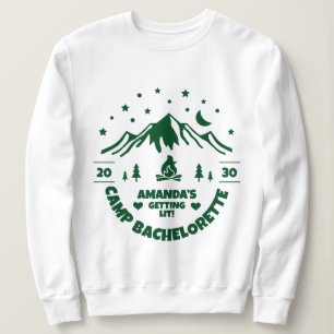 Junggesellinnen-Abschiedscamping-Brautparty Sweatshirt