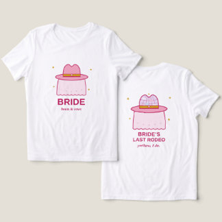 Junggesellinnen-Abschiedscowgirl-Party Tri-Blend Shirt
