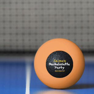 Junggesellinnen-Abschiedsparty anpassbar Tischtennisball