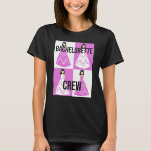 Junggesellinnen-Abschiedsparty Braut Abend Jungges T-Shirt