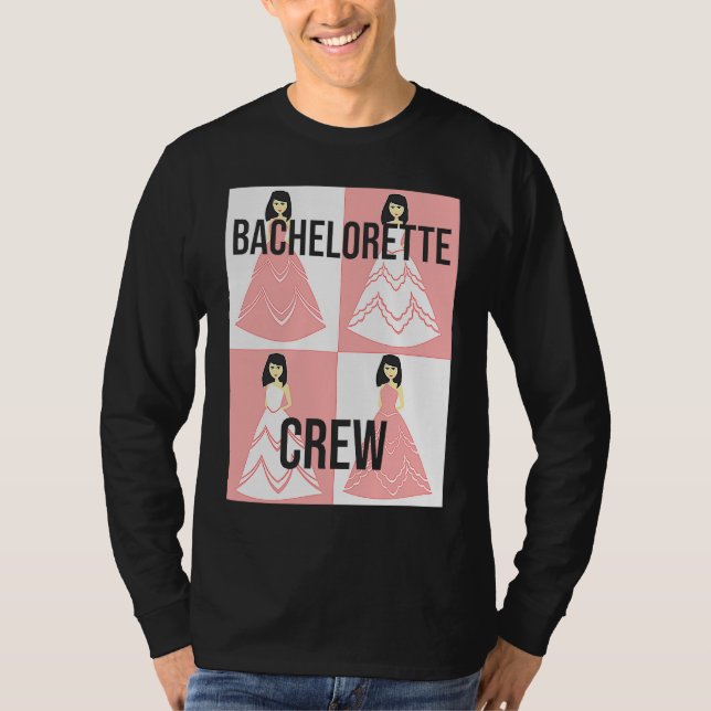 Junggesellinnen-Abschiedsparty Braut Abend Jungges T-Shirt (Vorderseite)