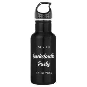 Junggesellinnen-Abschiedsparty Braut-Shower Name B Edelstahlflasche