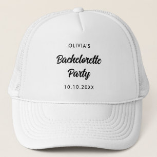 Junggesellinnen-Abschiedsparty Brautparty Name des Truckerkappe
