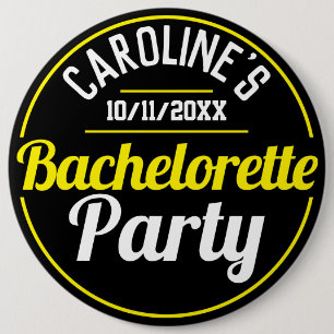 Junggesellinnen-Abschiedsparty-Button Button