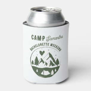 Junggesellinnen-Abschiedsparty Camping Bach Wochen Dosenkühler