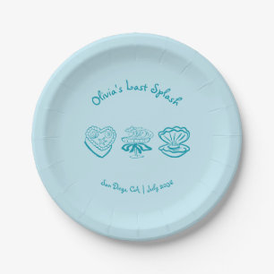Junggesellinnen-Abschiedsparty-Dekor Papierplatten Pappteller