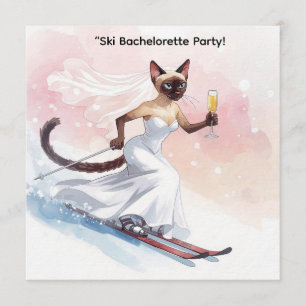 Junggesellinnen-Abschiedsparty für Katzenliebhaber Einladung