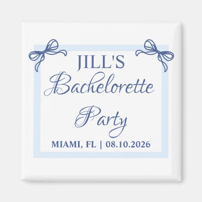 Junggesellinnen-Abschiedsparty-Geschenke - Persona Magnet (Vorne)
