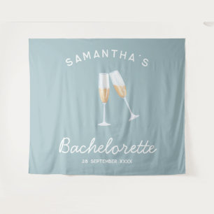 Junggesellinnen-Abschiedsparty-Hintergrund Boho Sp Wandteppich