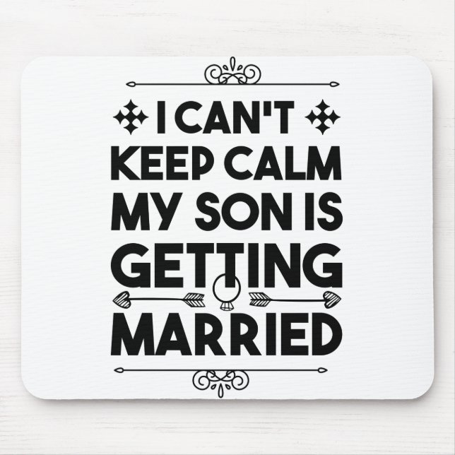 Junggesellinnen-Abschiedsparty Hochzeit Mousepad (Vorne)