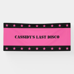 Junggesellinnen-Abschiedsparty ihrer letzten Disco Banner