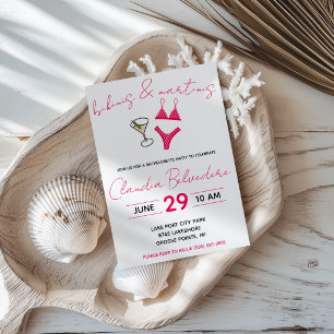 Junggesellinnen-Abschiedsparty im Bikini- und Mart Einladung
