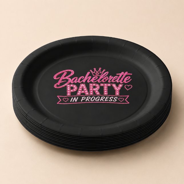 Junggesellinnen-Abschiedsparty im Gange Pappteller (Von Creator hochgeladen)
