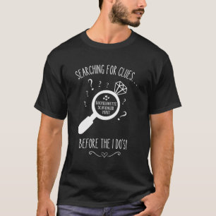 Junggesellinnen-Abschiedsparty Schnitzeljagd Match T-Shirt