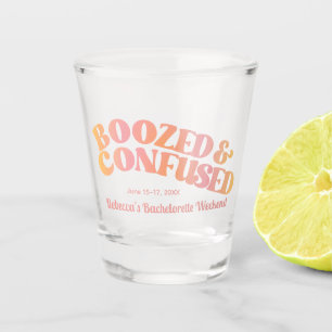 Junggesellinnen-Abschiedsparty-Shotglas besoffen u Schnapsglas