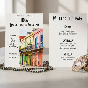 Junggesellinnen-Abschiedswochenende in New Orleans Einladung