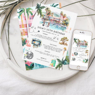 Junggesellinnen-Abschiedswochenende Palm Springs Einladung
