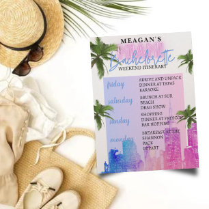 Junggesellinnen-Abschiedswochenende-Reiseplan   Mi Einladung