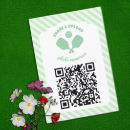 Junggesellinnen-Ausflug mit Pickleball Begleitkarte