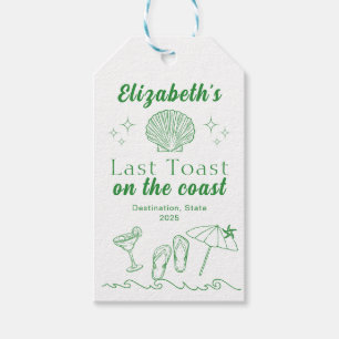 Junggesellinnen-Strandparty Letzter Toast an der K Geschenkanhänger