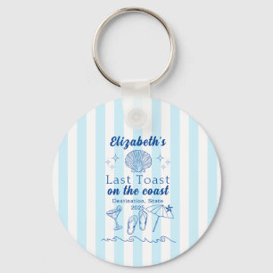 Junggesellinnen-Strandparty Letzter Toast an der K Schlüsselanhänger