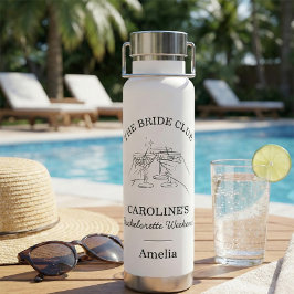 Junggesellinnen-Wochenende Favorit Name Trinkflasche