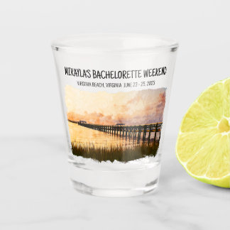 Junggesellinnen-Wochenende in Virginia Beach, VA - Schnapsglas