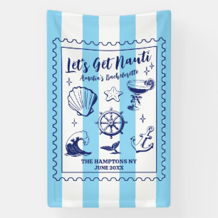 Junggesellinnenabschied am Strand Lasst uns ausgel Banner