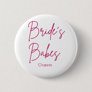 Junggesellinnenabschied Anstecknadel Bride's Babes