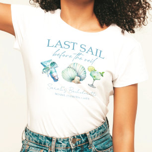 Junggesellinnenabschied auf Kreuzfahrt Benutzerdef T-Shirt