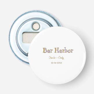 Junggesellinnenabschied Bar Harbor Brautjungfer Ho Flaschenöffner