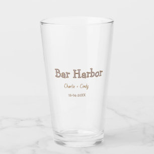 Junggesellinnenabschied Bar Harbor Brautjungfer Ho Glas