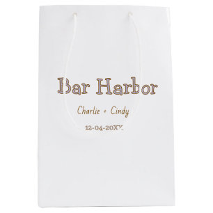 Junggesellinnenabschied Bar Harbor Brautjungfer Ho Mittlere Geschenktüte