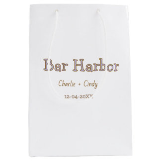 Junggesellinnenabschied Bar Harbor Brautjungfer Ho Mittlere Geschenktüte