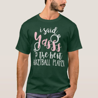 Junggesellinnenabschied Basketballspieler Hühner N T-Shirt