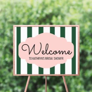 Junggesellinnenabschied Beverly Hills Pink & Green Poster